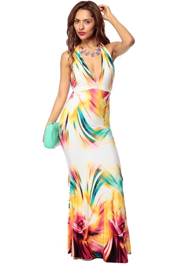 Sexy Halter Maxi Dresses - Trendy clothing for girls